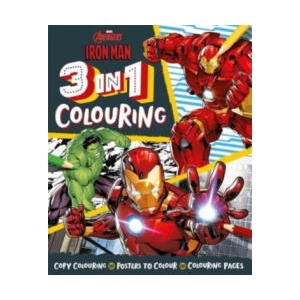 Marvel Avengers Iron Man: 3 in 1 Colouring | Marvel Entertainment International Ltd (ISBN: 9781803686813)