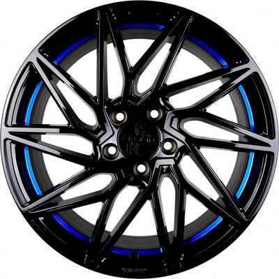 Keskin KT20 8x18 5x112 ET45 black blue inside – Hledejceny.cz