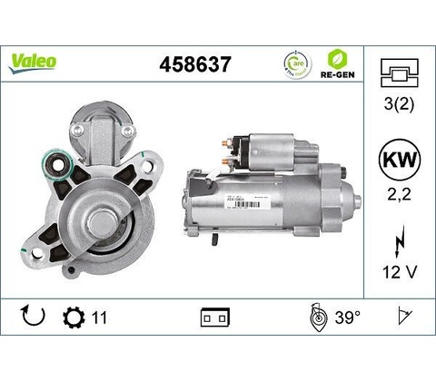 Startér VALEO 458637