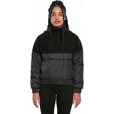 Urban Classics Sherpa Mix Pull Over Black