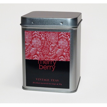 Vintage Teas Merry Berry černý čaj s aroma lesního ovoce pyramidy 20 ks