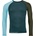 Ortovox Мъжко мериносово термобельо Ortovox 120 Comp Light Long Sleeve Merino base layer - Dark Arctic Grey (015-0902-0712)