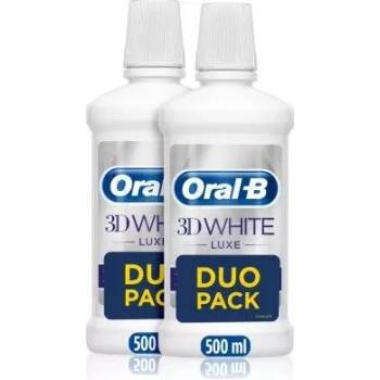 Oral B 3D White Luxe 2x 500 ml