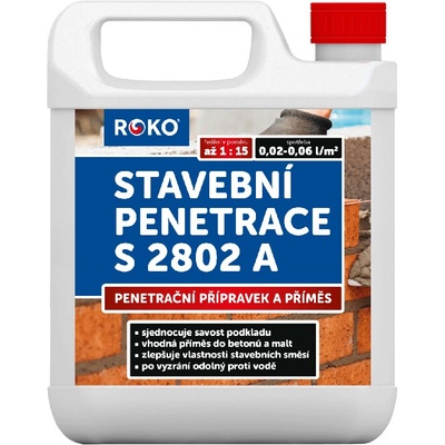 Roko Stavební Penetrace S 2802 A 1:15 5L