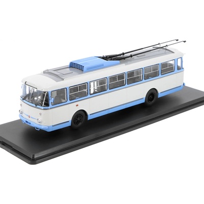 Start Scale Models SSM Škoda 9TR trolejbus modrábílá SSM 1:43