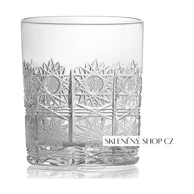 Aurum Crystal Brúsené poháre na whisky 6 x 320 ml