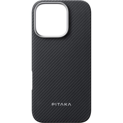 PITAKA Гръб Pitaka MagEZ Case 5 за iPhone 16 Pro Max - Black/Grey Twill