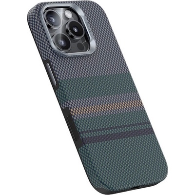 Benks Удароустойчив кевларен кейс с MagSafe за iPhone 16 Pro - Benks Magnetic Armor Pro Aurora Camera Control Button Kevlar Case 600D (черен)