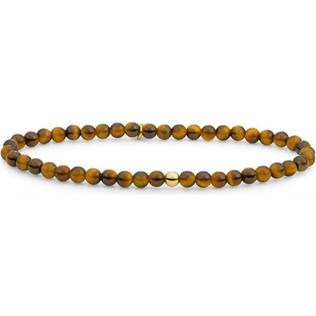 Sparkling Jewels korálkový náramek s tygřím okem SBG-GEM09-ADD-4MM