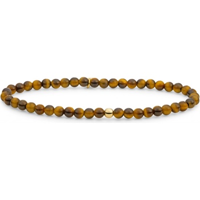 Sparkling Jewels korálkový náramek s tygřím okem SBG-GEM09-ADD-4MM