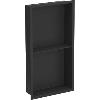 Mexen X-Wall-R нишова полица с яка и рафт 60 x 30 см, черна - 1970603010S (1970603010S)
