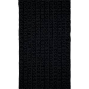 Boss Home Хавлиена кърпа Boss Home Font Beach Towel - Black