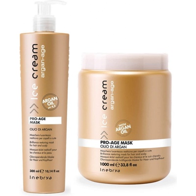 Inebrya Pro-Age Mask maska ​​proti strapatenie a krepovateniu 1000 ml