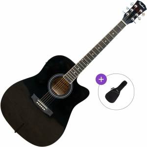 Pasadena SG028CE Basic SET Black Електро-акустична китара Дреднаут