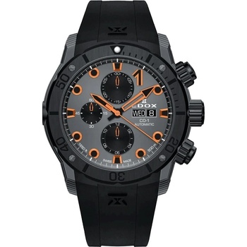 Edox CO-1 Carbon Chrono Automatic 01125-CCN-GNO - Мъжки часовник (01125-CCN-GNO)