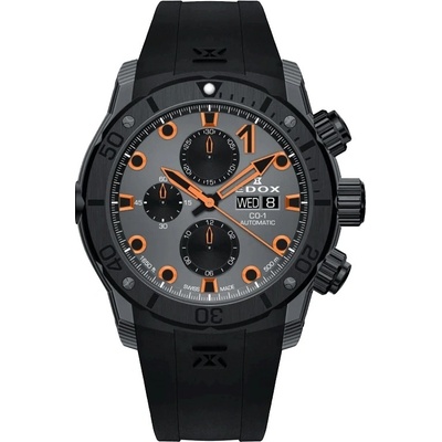 Edox CO-1 Carbon Chrono Automatic 01125-CCN-GNO - Мъжки часовник (01125-CCN-GNO)