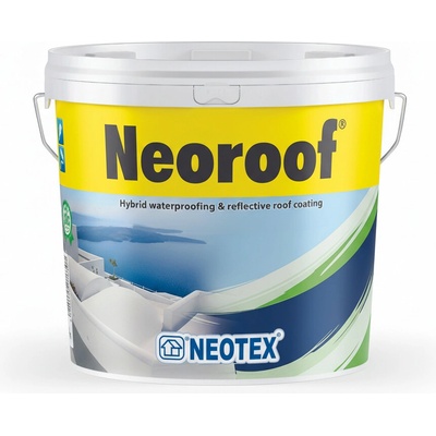 NEOTEX Neoroof – tekutá hydroizolácia strechy odrážajúca slnečné žiarenie Balenie: 13 kg, Farba: Antracitová (7016)