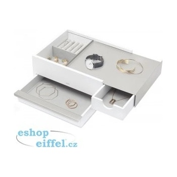 Umbra šperkovnice STOWIT nikl 290245670 bílá