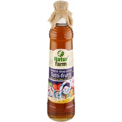 Natur Farm Ovocný sirup tutti-frutti 0,7 l