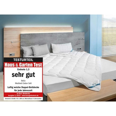 BeCo Celoročná prikrývka Medibett Cotton Soft 100270755 135x200
