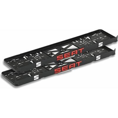 3D Podložka pod SPZ SEAT červená (2ks) – Hledejceny.cz