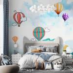 Art Gift Decor Фототапет Цветни балони в небето