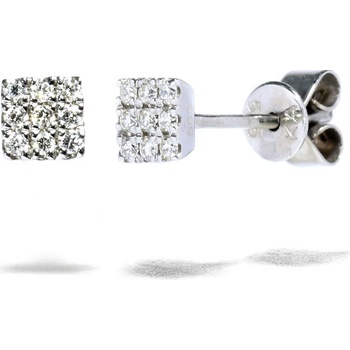 Blink-Blink nadčasové diamantové náušnice 3076BDG