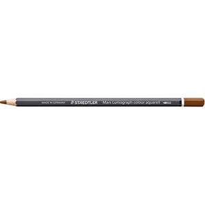 STAEDTLER Акварелен молив, шестоъгълен, STAEDTLER "Mars Lumograph 104", кафяв 104-7 (104-7)