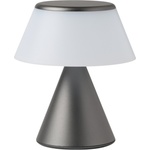 Lexon LED лампа Luma S тъмно сребриста (LH96MX)