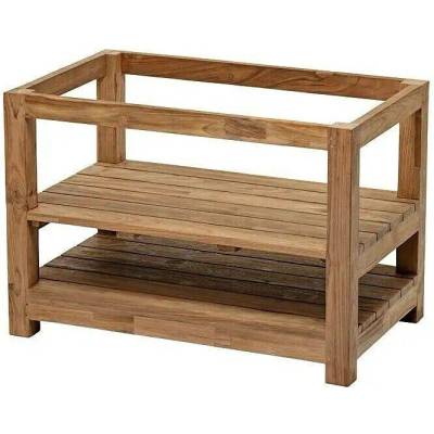Sunfun Zoe Kuchyňský modul, 93 × 66 × 57,5 cm, teakové dřevo MODEL F