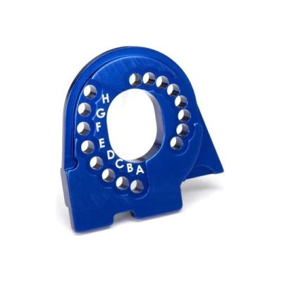 Traxxas алуминиеви легла за мотор синьо: TRX-4