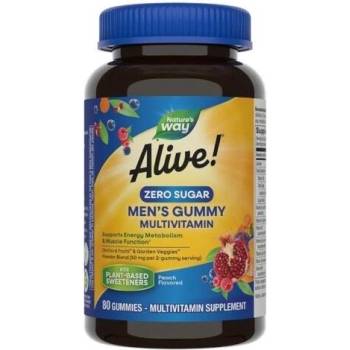 Nature's Way Alive Men's Gummy Multivitamin, 80 желирани таблетки, Nature’s Way (15205)