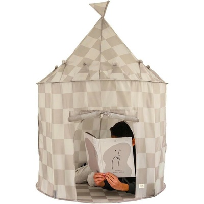3 Sprouts Stan Recycled Checkerboard/Beige