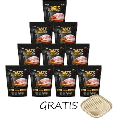 Tasty Dogs Life krůtí želé 10 x 500 g