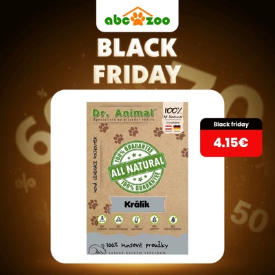 Dr. Animal králik mäs. prúžky 80 g