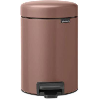 Brabantia Кош за смет с педал Brabantia NewIcon 3L, Satin Taupe (1008837)