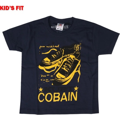 Детска тениска Кърт Кобейн - Връзки за обувки - rock off - kcts05bn