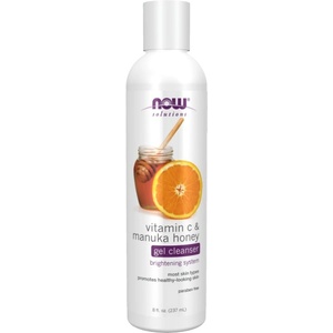 NOW Foods Vitamin C & Manuka Honey Gel Cleanser [237 мл]