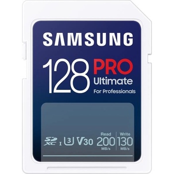 Image 1 of Samsung Pro Ultimate microSDXC 128GB + Adapter (MB-SY128SB/WW)