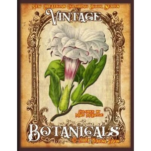 New Creations Coloring Book Series: Vintage Botanicals | Brad Davis, Teresa Davis (ISBN: 9781947121720)