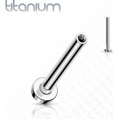 Šperky4U Push In tyčka k labretě titan TIT1168-1212
