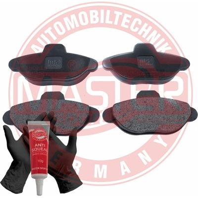 Sada brzdových platničiek kotúčovej brzdy MASTER-SPORT GERMANY Premium 13046039492N-SET-MS