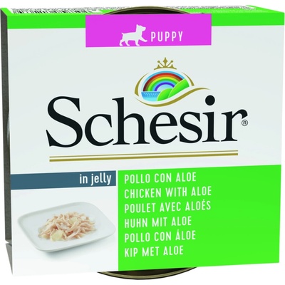 Schesir Dog Puppy Kuře & aloe 150 g