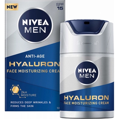Nivea Men Hyaluron Anti age pleťový gél 50 ml