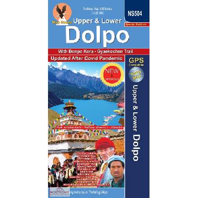 mapa Upper & Lower Dolpo 1:125 t.