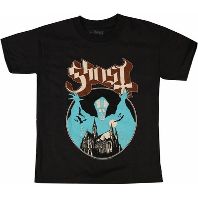 Tričko metal ROCK OFF Ghost Opus Eponymous černá – Zboží Dáma