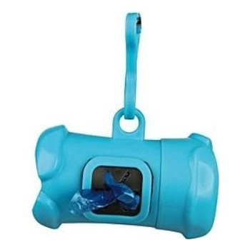 Trixie Pouzdro plast, sáčky na exkrementy KOST modrá