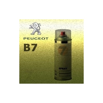 PEUGEOT B7 JAUNE LACERTA metalická barva Sprej 400ml