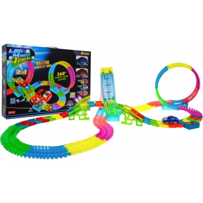 mamido Magic Tracks svietiace autodráha 166 dielov