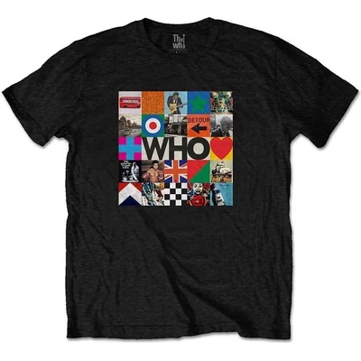 The Who 5x5 Blocks Black XL Риза (WHOTEE37MB04)